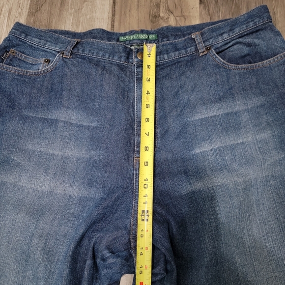 Lauren Ralph Lauren Bootcut Embroidered Jeans - Picture 7 of 12